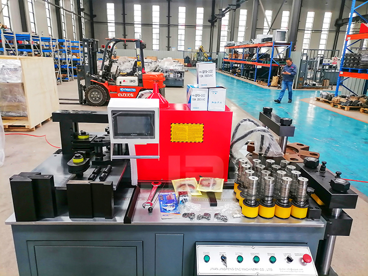 Jingpeng CNC bus processing machine supply Vietnam JPMX-503ESK